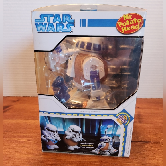 Star Wars Mr. Potato Head Artoo-Potatoo and Princess Tater Hologram NIB … - Picture 2 of 5